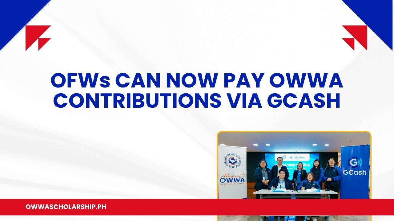 OFWs Pay OWWA Membership Contributions GCash
