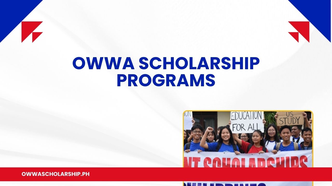 owwa scholarship programs list
