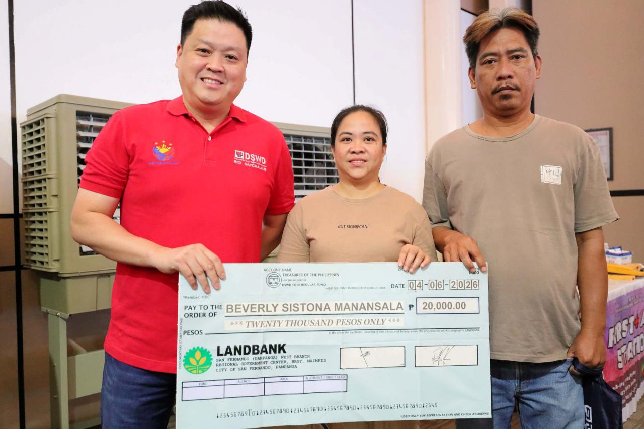 DSWD Offers Financial Livelihood Assistance Repatriated OFWs