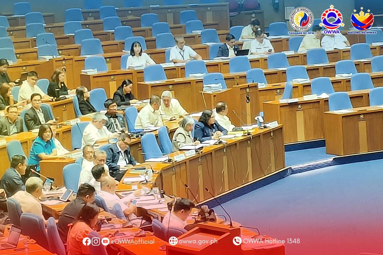 OWWA Officials Join Hearings Crisis Energy